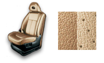 Beige Leather