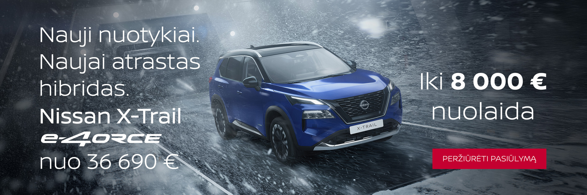 Nauji nuotykiai naujai atrastu 4WD hibridu