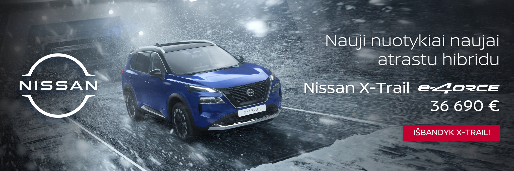 Nauji nuotykiai naujai atrastu 4WD hibridu