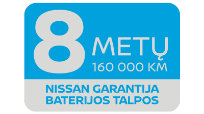 8metu garantija 160000km