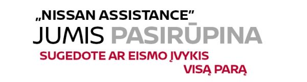 Nissan Assistance Jumis pasirūpina